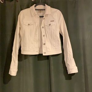 White Denim Jacket - Small
